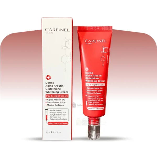 Care-Nel Derma Alpha Arbutin Glutathione Whitening Cream - 45ml