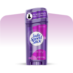 Lady Speed Stick Invisible Antiperspirant Deodorant-65g