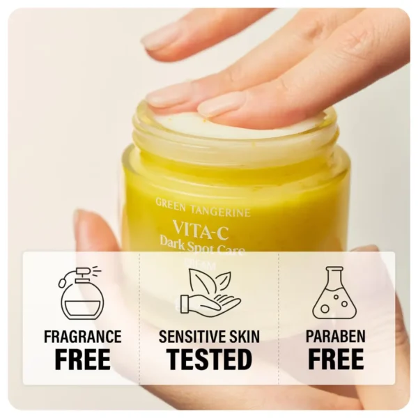 Goodal Green Tangerine Vita C Dark Spot Care Cream 50ml - Image 3