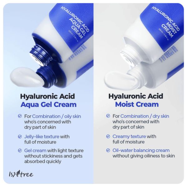 Isntree Hyaluronic Acid Aqua Gel Cream 100ml - Image 4