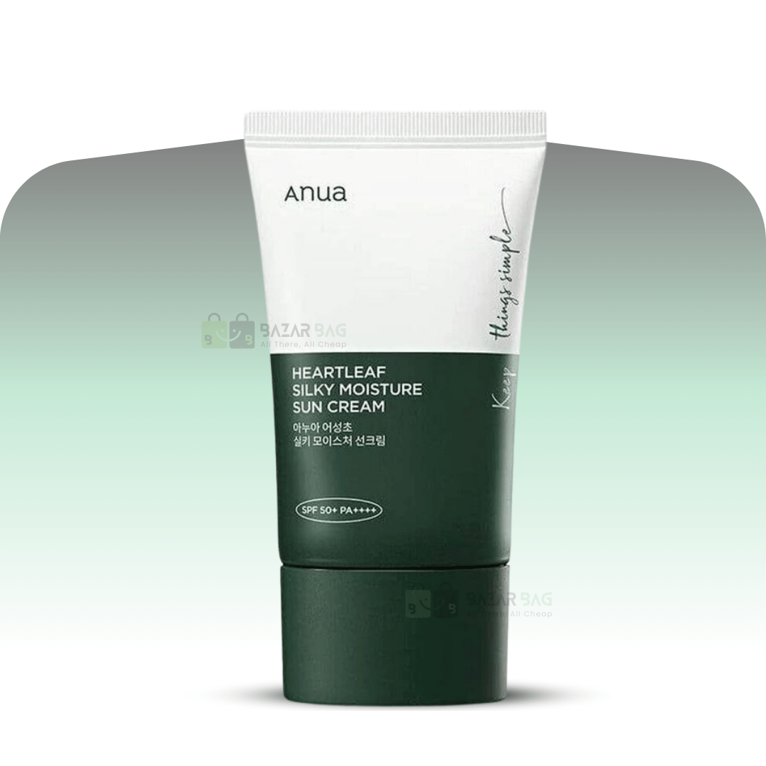 ANUA-heartleaf SILKY MOISTURE SUNCREAM 50 ml Anua Heartleaf Silky Moisture Sunscreen 50ml - Image 1