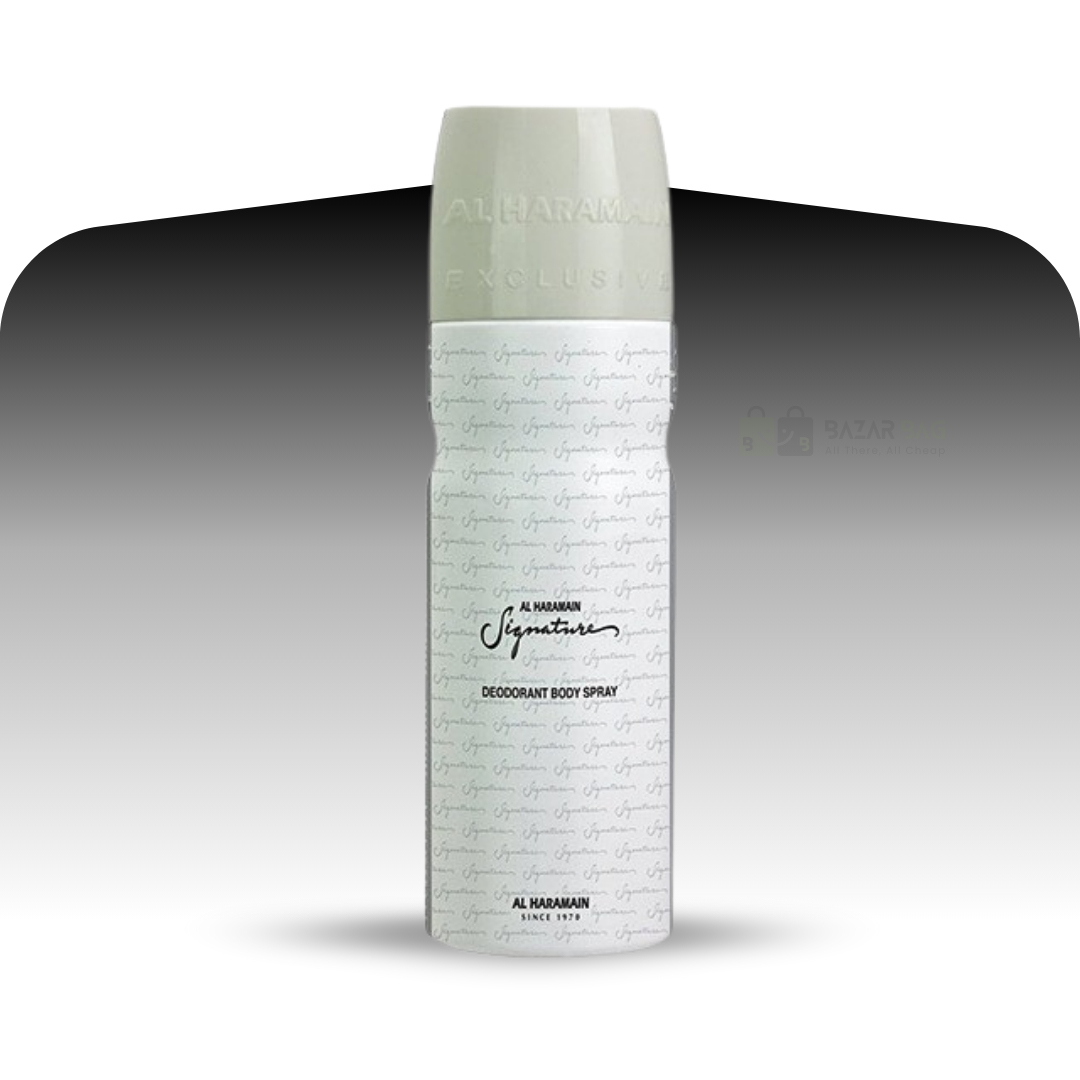 Al Haramain Signature MEN Deodorant 200 ML Haramain Signature Men Deodorant 200 ML - Image 1