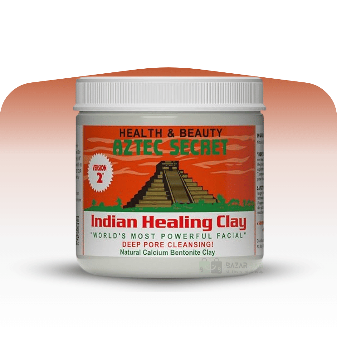 Aztec Secret – Indian Healing Clay 1 lb – Deep Pore Cleansing Facial & Body Mask = Aztec Secret–Indian Healing Clay – 1 lb ( 454 g / 16 oz) - Image 1