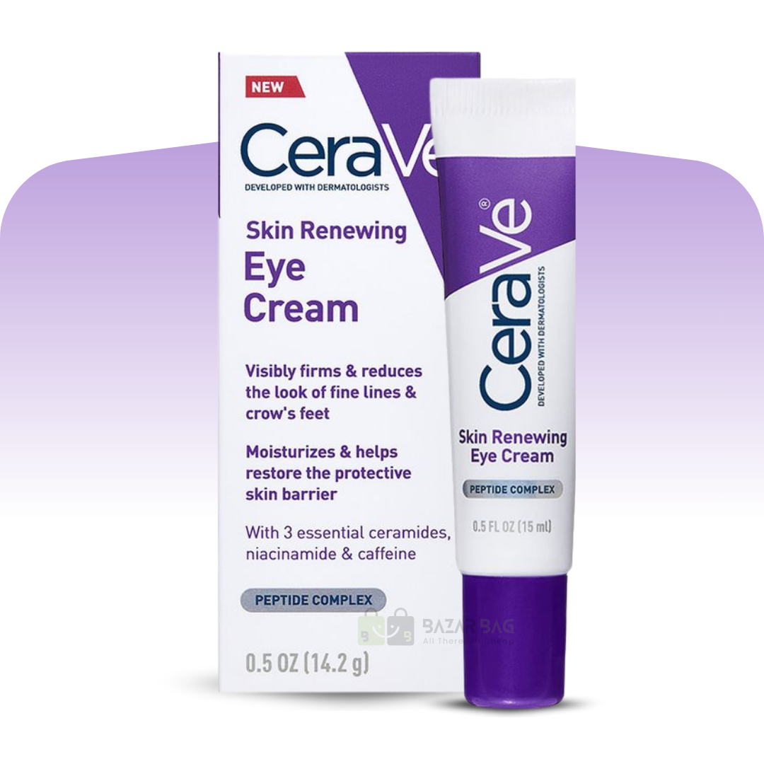 CeraVe Skin Renewing Eye Cream – 14.2 g 2 Cerave Skin Renewing Eye Cream 14.2g - Image 1