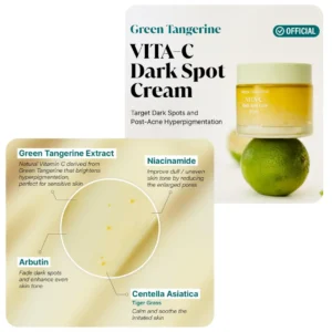 Goodal Green Tangerine Vita C Dark Spot Care Cream 50ml - Image 4