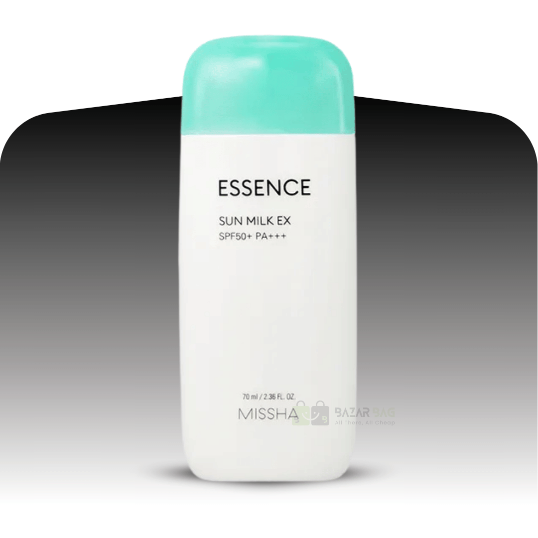 Missha-Essencesun milk Missha All Around Safe Block Essence Sun Milk SPF50+/PA+++ 70ml - Image 1