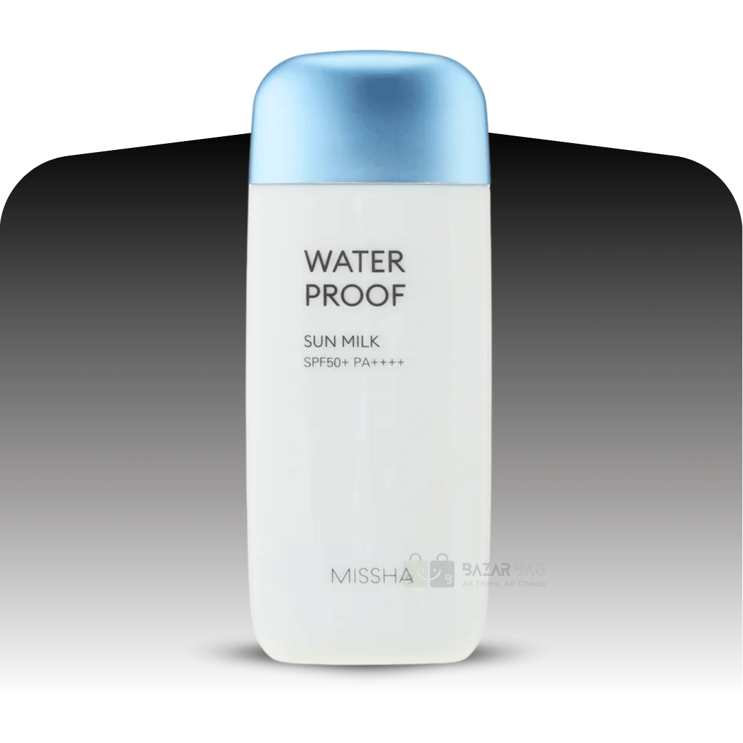 Missha-Water Proof sun milk Missha All Around Safe Block Waterproof Sun Milk SPF50+/PA+++ 70ml - Image 1