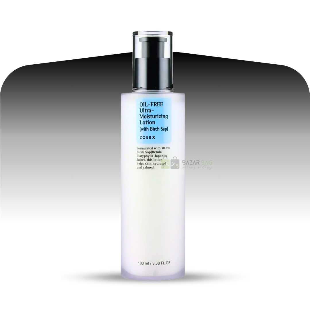 Oil Free Ultra Moisturizing Lotion with Birch 100 ml _ 3.38 FL.OZ COSRX Oil Free Ultra Moisturizing Lotion with Birch 100ml - Image 1