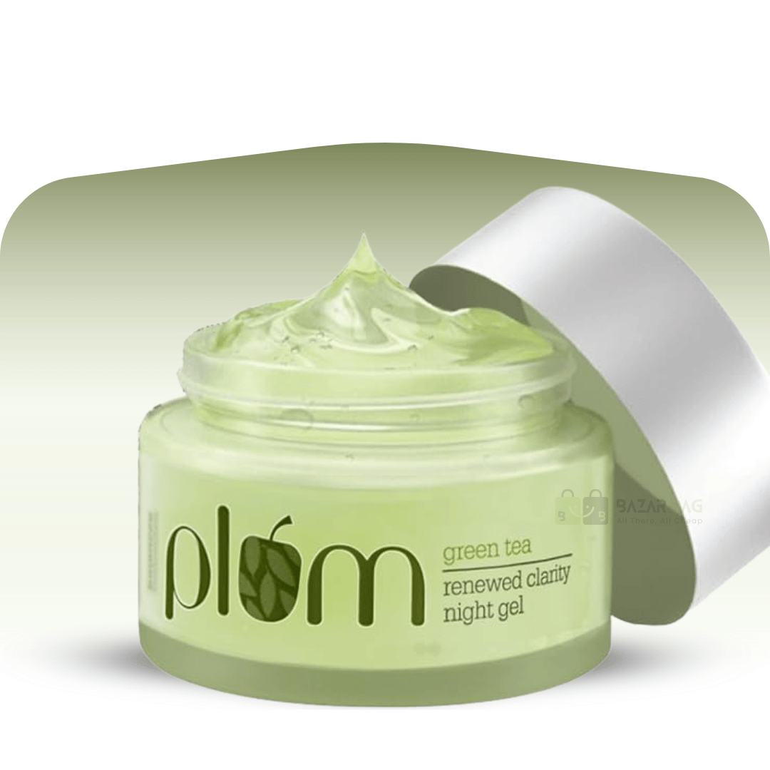 Plum Green Tea Renewed Clarity Night Gel Cream for Oily Skin- 50g Plum Green Tea Renewed Clarity Night Gel Cream for Oily Skin- 50g - Image 1