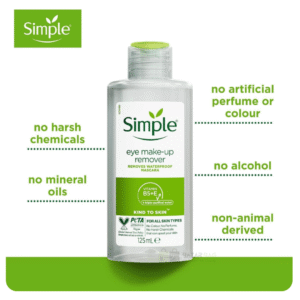 Simple Kind To Eyes Eye Make Up Remover 125 ml - Image 2