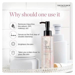 The Face Shop – Rice Water Bright Rich Cleansing Oil – 150ml - Image 2