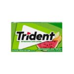 Trident Watermelon Twist Gum Sugar Free Gum-12 Packs Box