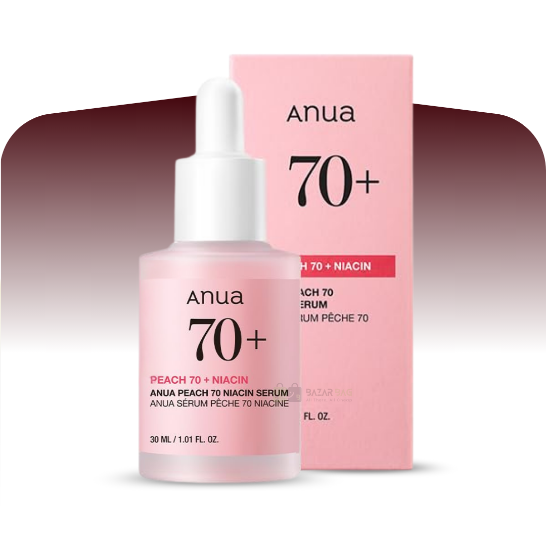 Anua Peach 70 Niacinamide Serum 30ml web Anua Peach 70+Niacinamide Serum 30ml - Image 1