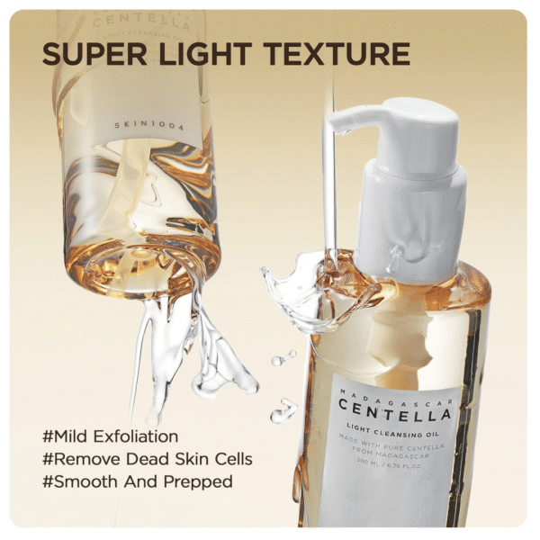 SKIN1004 Madagascar Centella Light Cleansing Oil - Image 3