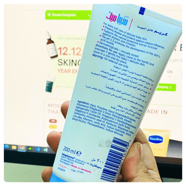 Sebamed Baby Extra Soft Cream - 200 ml - Image 2